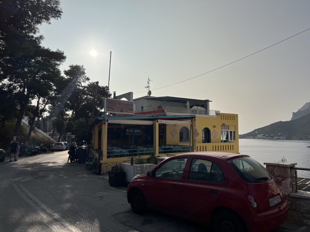 Panos restaurant in Kalymnos 